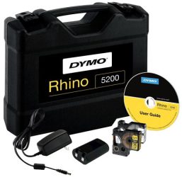 DYMO Elektromos feliratozógép, DYMO "Rhino 5200" készlet táskában