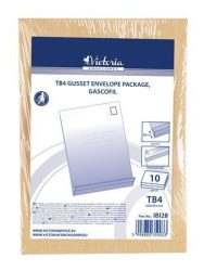 VICTORIA PAPER Redős-talpas tasak csomag, TB4, szilikonos, 50 mm talp, VICTORIA PAPER, barna gascofil