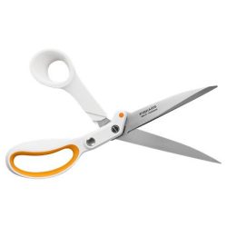 FISKARS Szabóolló, 25 cm, FISKARS "Amplify", fehér