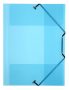   VIQUEL Gumis mappa, 15 mm, PP, A4, VIQUEL "Propyglass", kék