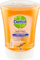 DETTOL Folyékony szappan utántöltő, 250 ml, DETTOL, méz-vanília