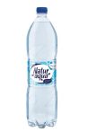 NATUR AQUA Ásványvíz, szénsavas, NATUR AQUA, 1,5 l