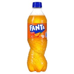 FANTA Üdítőital, szénsavas, 0,5 l, FANTA, narancs