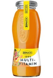 RAUCH Üdítőital, szénsavmentes, 0,2 l, RAUCH " Prémium", multivitamin