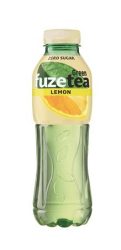 FUZETEA Üdítőital, szénsavmentes, 0,5 l, FUZETEA ZERO, zöld tea citrom