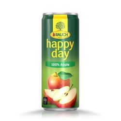 RAUCH Gyümölcslé, 100%, 0,33 l, dobozos, RAUCH "Happy day", Apple