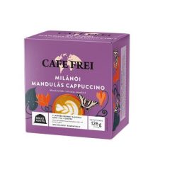 CAFE FREI Kávékapszula, Dolce Gusto kompatibilis, 9 db, CAFE FREI "Milánói mandulás cappuccino"