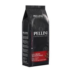 PELLINI Kávé, pörkölt, szemes, 1000 g, PELLINI "Crema Tradizionale"