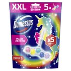   DOMESTOS WC frissítő blokk, 5 db-os, DOMESTOS "Power 5", unikornis