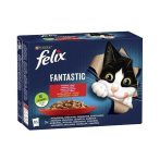   FELIX Macskaeledel, 12x85 g, FELIX "Fantastic", házias válogatás