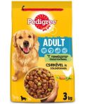   PEDIGREE Kutyaeledel, száraztáp, 3 kg, PEDIGREE, csirke és zöldség