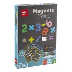 APLI Mágneses készségfejlesztő készlet, 51 db, APLI Kids "Magnets" számok