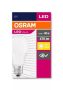   OSRAM LED izzó, E27, gömb, A60, 5W, 470lm, 2700K (MF), OSRAM "Value"