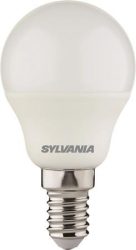 SYLVANIA LED izzó, E14, kisgömb, 6,5W, 806lm, 4000K (HF), SYLVANIA "ToLEDo"