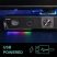 SPEEDLINK Hangszóró, 12W, 2x3.5 mm jack + USB-A, SPEEDLINK "GRAVITY RGB Stereo Soundbar", fekete