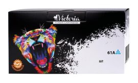 VICTORIA TECHNOLOGY Q3961A Lézertoner ColorLaserJet 2550, 2800, 2820 nyomtatókhoz, VICTORIA TECHNOLOGY 122A, cián, 4k