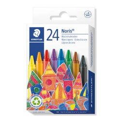 STAEDTLER Zsírkréta, STAEDTLER "Noris 220", 24 különböző szín