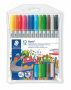   STAEDTLER Filctoll készlet, 1-3 mm, kétvégű, kimosható, STAEDTLER "Noris® 320", 12 különböző szín