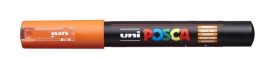 UNI Dekormarker, 0,7-1,0 mm, UNI "Posca PC-1M", narancs