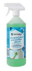 VICTORIA HYGIENE Általános üveg- és felülettisztítószer, 1 l, VICTORIA HYGIENE