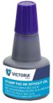   VICTORIA OFFICE Bélyegzőfesték, 30 ml, VICTORIA OFFICE, kék