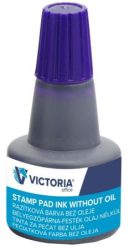 VICTORIA OFFICE Bélyegzőfesték, 30 ml, VICTORIA OFFICE, kék