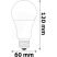 Avide ABG27CW-13W-AP LED GLOBE IZZÓ A60 13W E27 CW 6400K