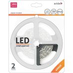   Avide ABLSBL12V2835-60NW LED SZALAG BLISZTER 12V 4.8W SMD2835 60LED/M 4000K IP20 2m