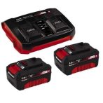 Einhell 2X3,0AH & TWINCHARGER KIT AKKU + TÖLTŐ SZETT