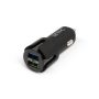   MNC 55054BK SZIVARGYÚJTÓ ADAPTER 2 X USB  2,1 A FESZÜLTSÉGMÉRŐVEL