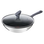 Tefal G7309955 SERPENYŐ WOK + FEDŐ  28 CM DAILY COOK